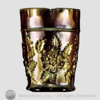 Glass pattern: Rambler Rose; Field Rose.