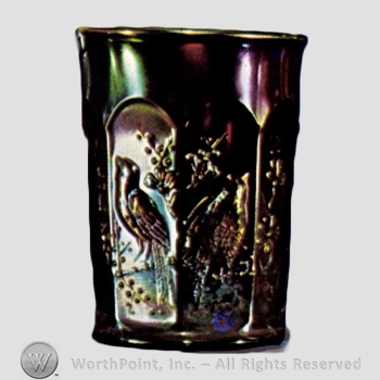 Glass pattern: Singing Birds; Singing Birds.