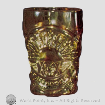 Glass pattern: Rising Sun Variant.