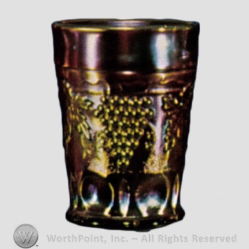 Glass pattern: Grape and Cable, Stippled.