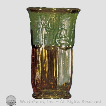 Glass pattern: Egyptian Queen.