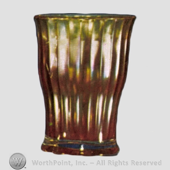Glass pattern: Fenton's Ribs.