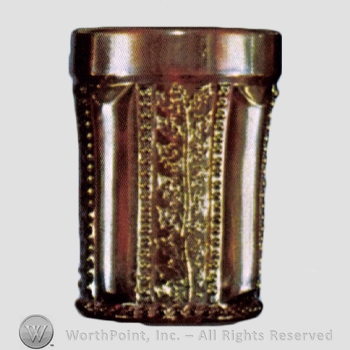 Glass pattern: Holly Band - St. Clair.