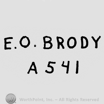 E.O. Brody written above A 541