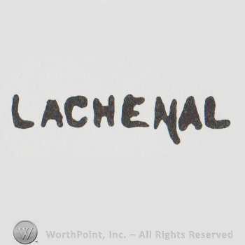 the word LACHENAL
