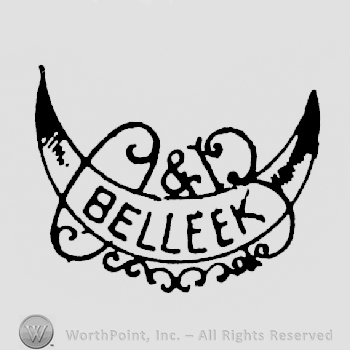 O and B letters written crossed by a pair of horns with Bellek written in them