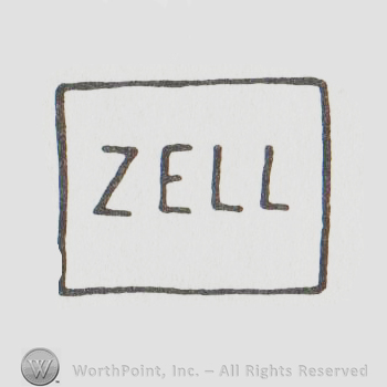 rectangle with "zell"