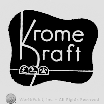 Krome written above Kraft written with the same big K all inside of a curly shape frame