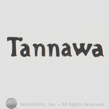 the word TANNAWA with the initial T in uppercase