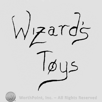 Wizard's written above Toys