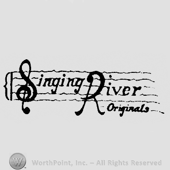 Singing River written with a key soil S, Originals written under, all written over a stave music
