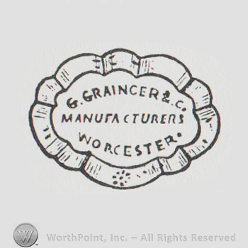 logo with "g grainger manufacturers worchester"