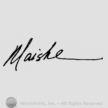 Maishe hand written