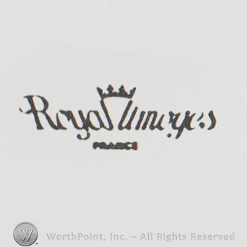 logo with "royal limoges france"