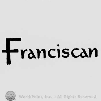 Franciscan written bold