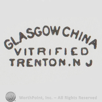 "glasgow china vitrified trenton nj"