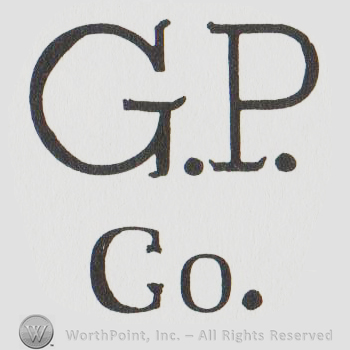 G P Co written with dots in between