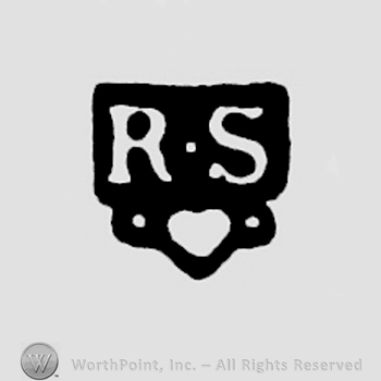 RS, a heart below