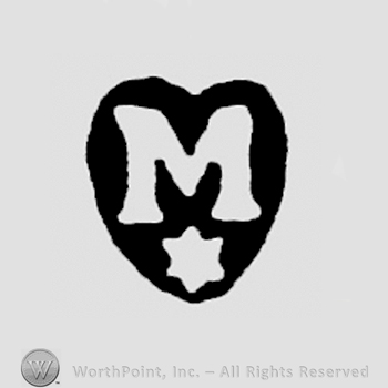 M, star below