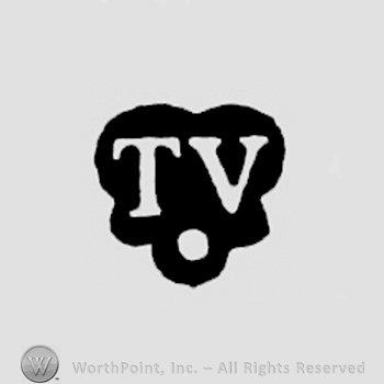 TV, bunch of grapes below