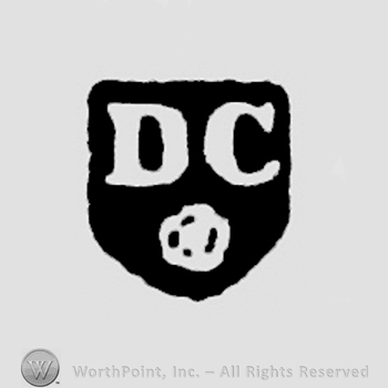 DC, rosette below