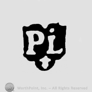 PL, fleur-de-lys below