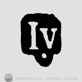 IV, pellet below