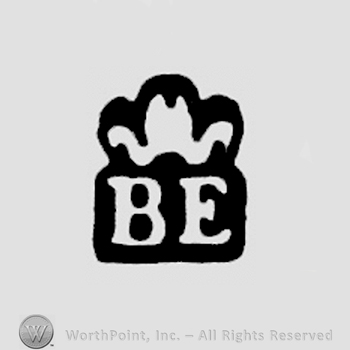 BE, crown above