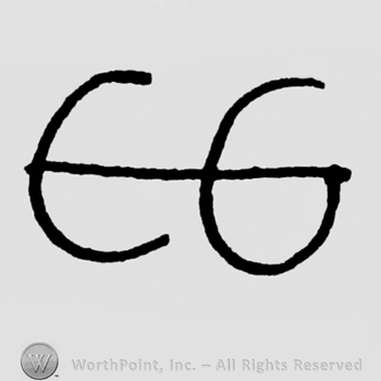 Linked capital letters E G