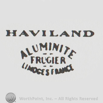 "haviland alumnite frugier limoges france"