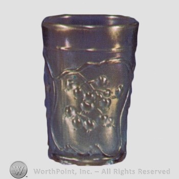 Glass pattern: Blueberry; Blueberry.