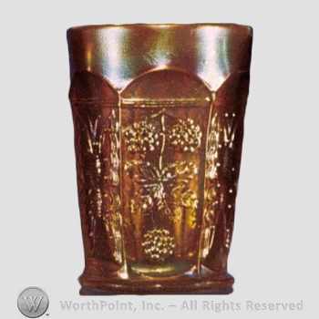 Glass pattern: Butterfly and Berry; Butterfly and Grape.