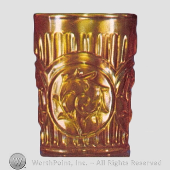 Glass pattern: Circled Scroll; Circled Scrool.
