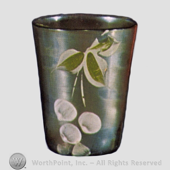 Glass pattern: Enameled Cherries.