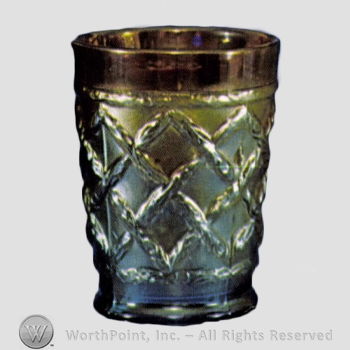 Glass pattern: Grapevine Lattice; Grapevine Diamond's.