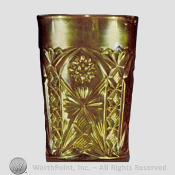 Glass pattern: Millersburg Marilyn.