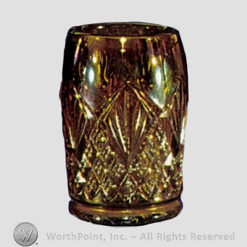 Glass pattern: Oklahoma; Strawberry and Fan, Variant.
