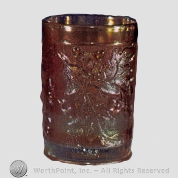 Glass pattern:  White Oak.