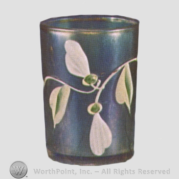 Glass pattern: Enameled Crocus.