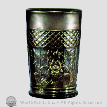 Glass pattern: Lattice and Daisy; Daisy and Lattice Band.