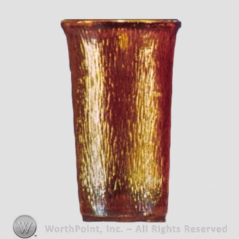 Glass pattern: Treebark; Fisherman's Net.