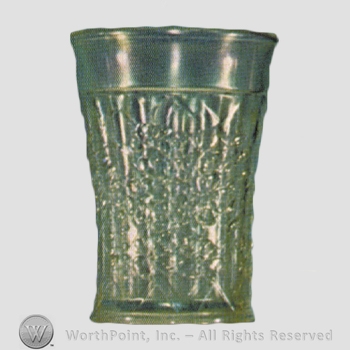 Glass pattern: Wisteria; Wisteria and Lattice.