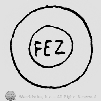 Small circle with FEZ written inside, all inside a larger circle