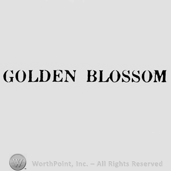 Golden Blossom capital written