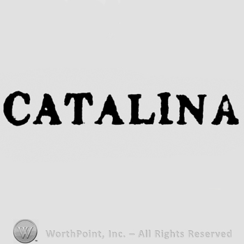 Catalina, capital written
