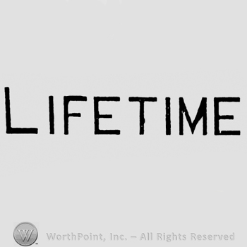 Capital written Lifetime