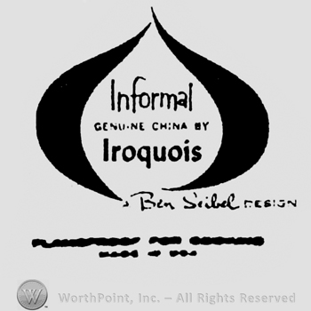 Mark with Informal Iroquois written in a round | #61536