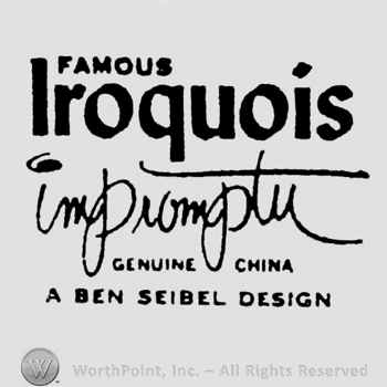 Mark with Famous Iroquois, Impromptu written | #61538