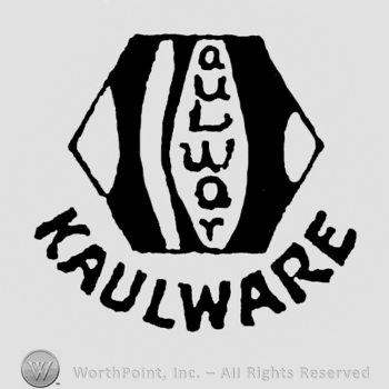 Black hexagonal. Aulwar written inside. Kaulware written under