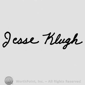 Handwritten: Jesse Klugh